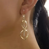 Boucles d'oreilles « Spirale de soleil »