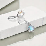 Boucles d'oreilles « Esprit libre » pierre de lune