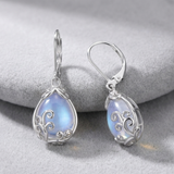 Boucles d'oreilles « Esprit libre » pierre de lune