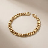 Bracelet maille gourmette