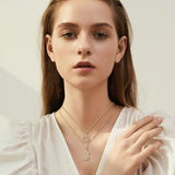 Ensemble de colliers initiales pavé