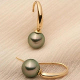 Pendantes perles en forme d'olive
