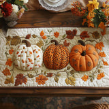Chemin de table matelassé Automne Tranquille – vue 10