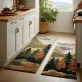 Suzanne - Tapis de cuisine Cimes Silencieuses (lot de 2)
