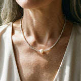 Collier rétro de perles