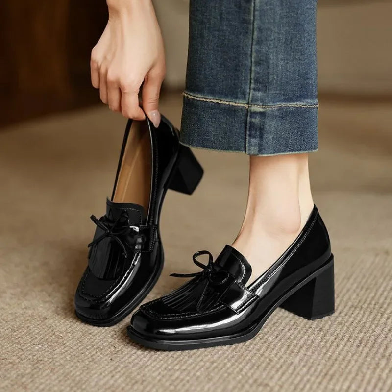 Klara – Mocassins à talon