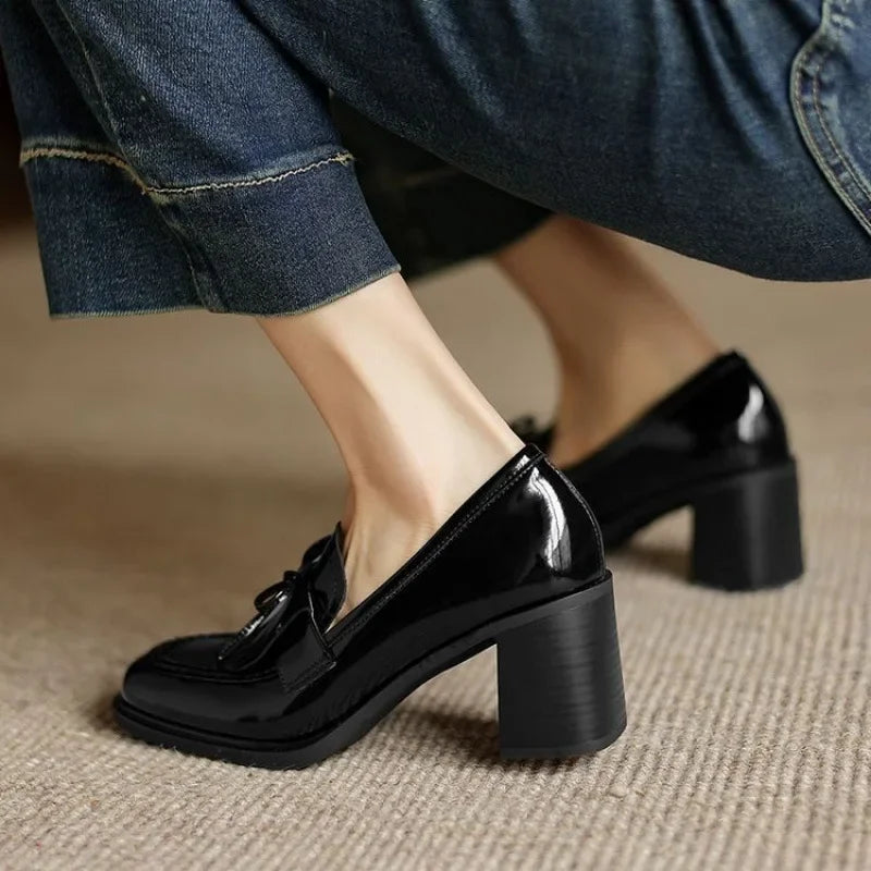 Klara – Mocassins à talon