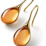 Boucles d'oreilles gouttes minimalistes