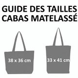 Sac cabas matelassé – informations produit