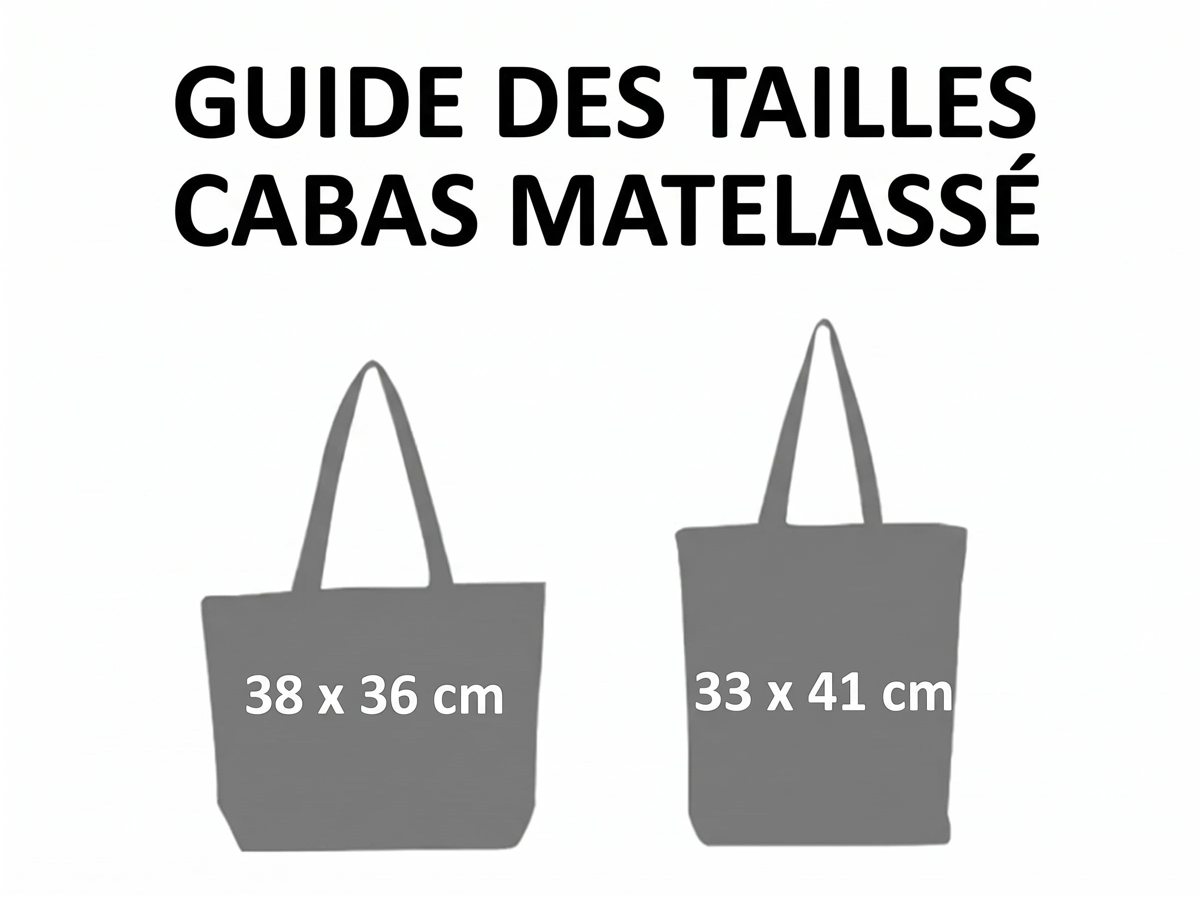 Sac cabas matelassé – informations produit