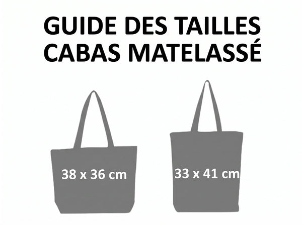 Sac cabas coin lecture matelassé