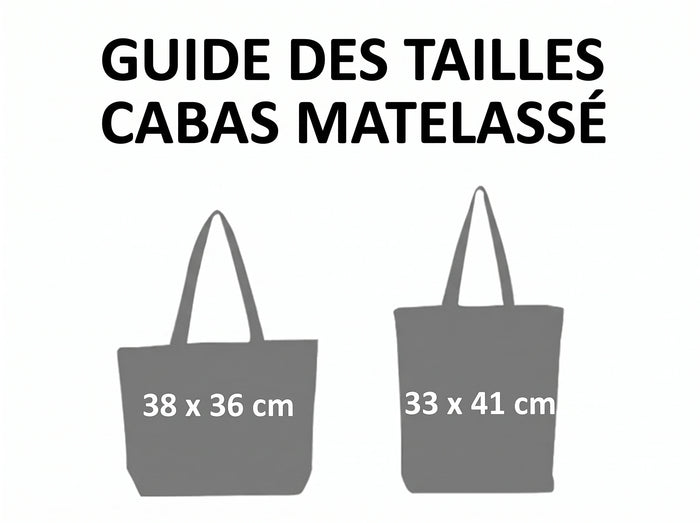 Sac cabas coin lecture matelassé