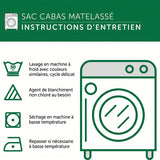 Sac cabas matelassé – informations produit