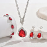 Parure Thalira en or blanc