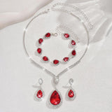 Parure Thalira en or blanc