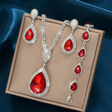 Parure Thalira en or blanc