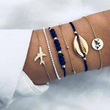 Ensemble de bracelets scintillants