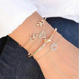 Ensemble de bracelets scintillants