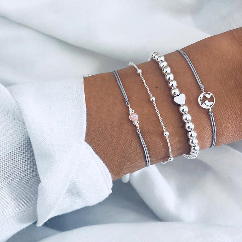 Ensemble de bracelets scintillants