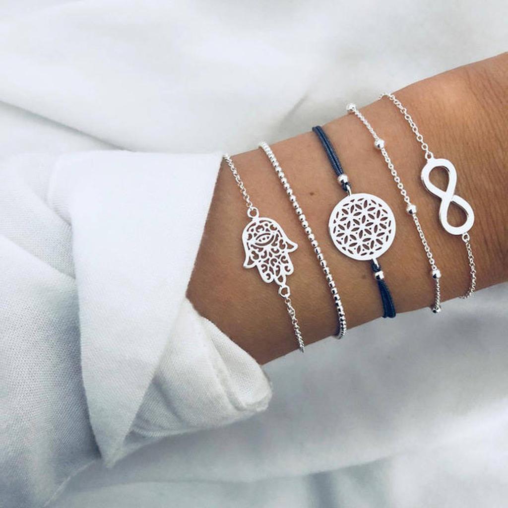 Ensemble de bracelets scintillants