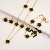 Ensemble de bijoux en forme d'arbre
