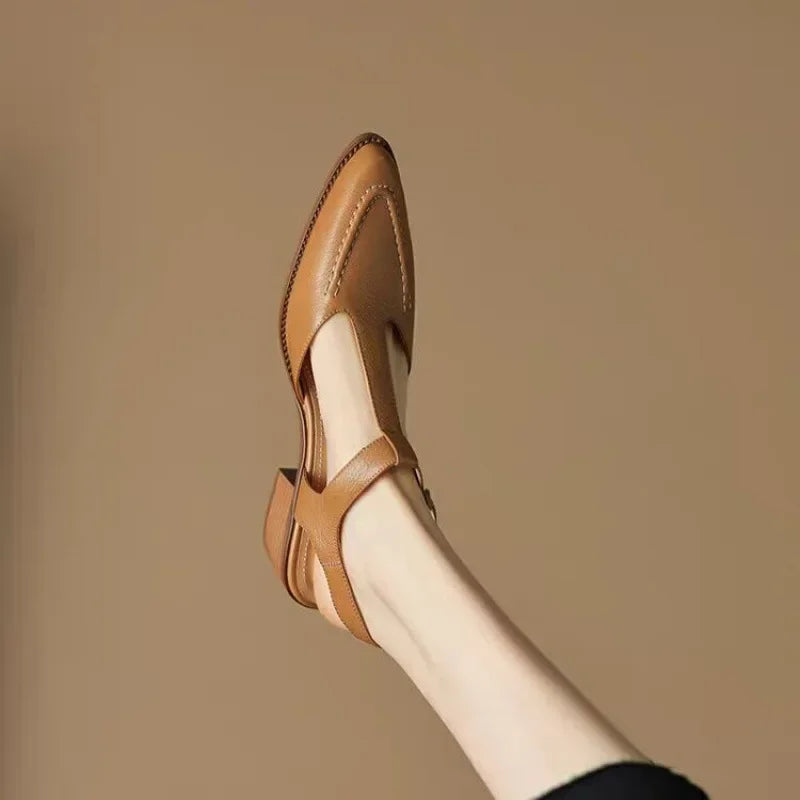 Hannah – Chaussures vintage à boucle