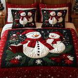 Ensemble de lit matelassé 3 pièces - Noël