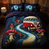Ensemble de lit matelassé 3 pièces - Van Hippie