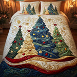 Ensemble de lit matelassé 3 pièces - Brise Étoilée des Fêtes
