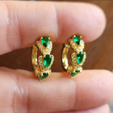 Boucles d'oreilles Sylvarra Jadelisse