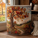 Panier à linge matelassé Sentier d'Automne
