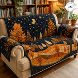 Housse de canapé matelassée Forêt d'Automne