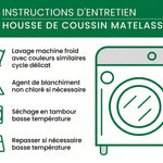 Taie d'oreiller matelassée Joie de la Moisson – vue 3