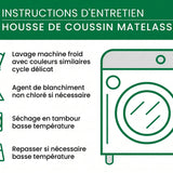 Taie d'oreiller matelassée Joie de la Moisson – vue 3