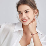 Bracelet tennis | Or blanc