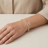 Bracelet tennis en or