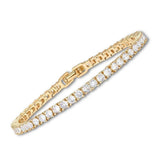 Bracelet tennis en or
