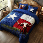 Ensemble de lit matelassé 3 pièces - Fierté du Texas
