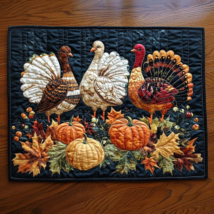 Set de table matelassé Charme de Thanksgiving