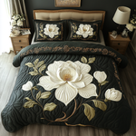 Ensemble de lit matelassé 3 pièces - Magnolia