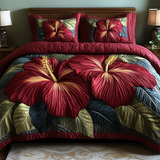 Ensemble de lit matelassé 3 pièces - Charme Tropical