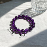 Bracelet Valeria avec perles violettes