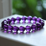 Bracelet Valeria avec perles violettes