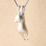 Collier ludique en or blanc
