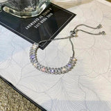 Bracelet ajustable avec zircones