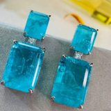 Türkis-Vintage-Ohrringe