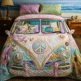 Ensemble de lit matelassé 3 pièces - Van Hippie