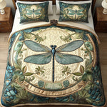 Ensemble de lit matelassé 3 pièces - Charme Vintage