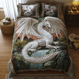 Ensemble de lit matelassé 3 pièces - Dragon