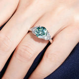 Bague en or blanc